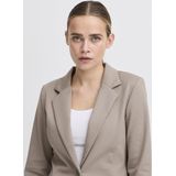 Kate Blazer - Effen Sweatstof - Lange Mouw - Slanke Pasvorm