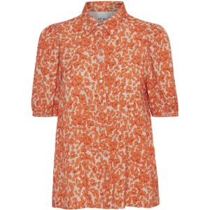 Ichi - Aya - Damesblouse - V-hals - Lange Mouwen