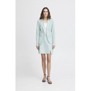 ICHI Blazers 'KATE'  hemelsblauw / wit