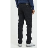 Jeans - Denim Black - Regular Fit - Knoopsluiting - Riemlussen