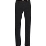 Jeans - Denim Black - Regular Fit - Knoopsluiting - Riemlussen