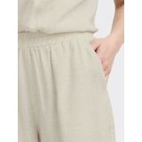 Fransa - FRJuna - Broek - Lichtbeige - Viscose, Gevoerde Zoom, Elastische Taille