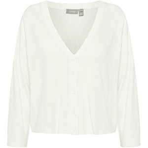 Gebreid Vest - Effen - V-hals - Knitwear - Lange Mouw