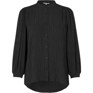 MbyM - Solstice-m - Blouse - Zwart - Met Ballonmouwen