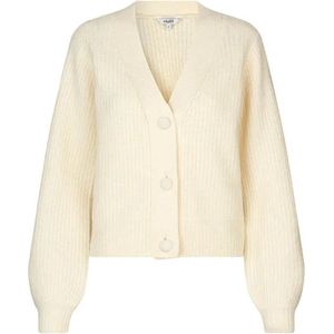 mbyM - Gebreid Vest - Zacht - Ballonmouwen - Acrylic/Polyester/Nylon/Wool/Elastane