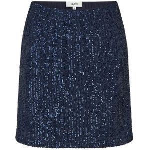 MbyM - Orice-m - Rok - Maritime Blue - Mini Lengte - Met Pailletten