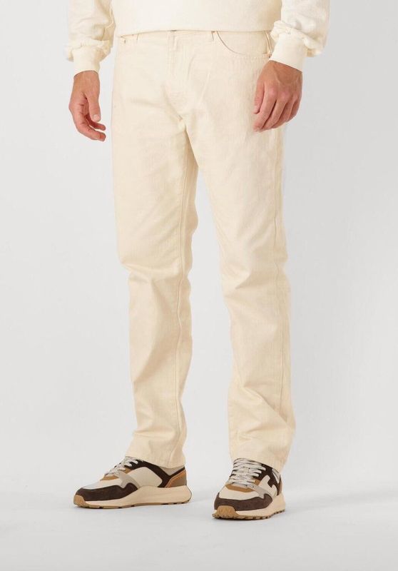 Woodbird - WBDOC TWILL PANT - Jeans - Ecru