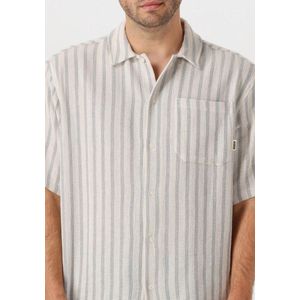 Woodbird Wbbanks Weeve Shirt Overhemden Heren - Grijs - Maat S