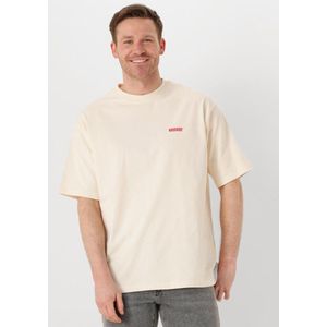 Woodbird Wbbaine Dude Tee - Ecru - Heren T-shirt