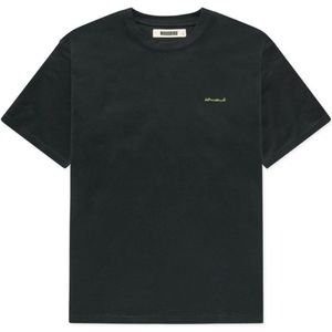 Woodbird - WBBaine Tiger - T-shirt - Groen - 100% Biokatoen