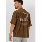 Woodbird - Beam Pho - T-shirt - Ombregrijs / Pastelroze