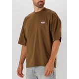 Woodbird - Beam Pho - T-shirt - Ombregrijs / Pastelroze