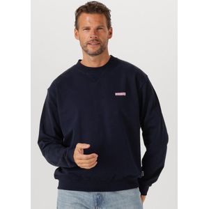 Woodbird - Wbcain Coi Crew - Sweater - Donkerblauw