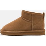 Bianco - Snow - Enkellaarsje - Bruin - Leer en Suède