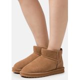 Bianco - Snow - Enkellaarsje - Bruin - Leer en Suède