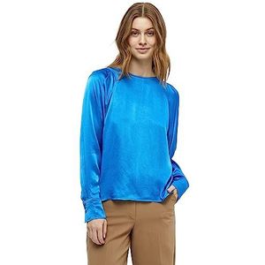 Peppercorn Olanna damesblouse met lange mouwen, 1518 Keizerlijk Blauw, 36