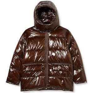 Minus Gianna Puffer jas voor dames, koffiebonen bruin, 12, Coffee Bean Brown, 38