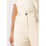 Minus Dina Nova Pant Broeken Dames - Ecru - Maat 36