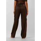 Minus - Wendy Wide Leg Pant - Cargobroek - Bruin