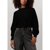 Minus - Dana Bat Sleeve Knit Pullover - Zwart - Hoodie