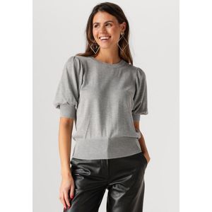 Minus - Liva Knit TEE - Grijze Top
