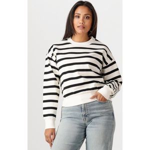 Minus - Estella - Sweatshirt - Zwart - Dames