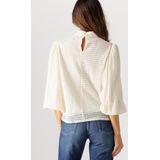 Minus - Fiora - Blouse - Ecru - Luchtige Stof