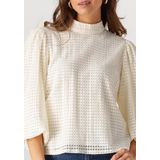 Minus - Fiora - Blouse - Ecru - Luchtige Stof