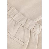 Minus - Sabbi Linen Pant - Wijde Broek - Beige - Gemaakt van Linnen