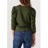 Minus - Seana - Cardigan - Donkergroen - Viscose