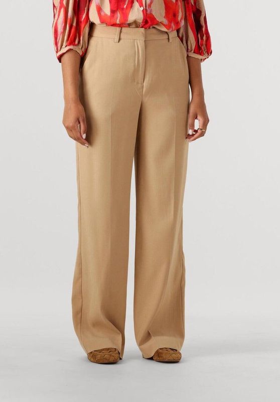 Minus - Livina Straight Leg Pant - Camel - Polyester