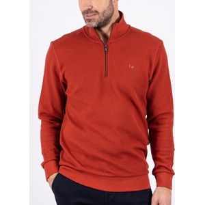 Pre End - Half zip trui - Heren - rood - Katoen-100305