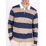 Pre End - 22-100310 - Sweater - 100% Katoen - Dunne Gestreept - Regular Fit
