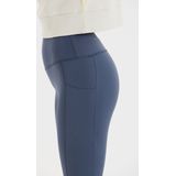 SOS Sportbroek 'Leysin'  duifblauw / wit
