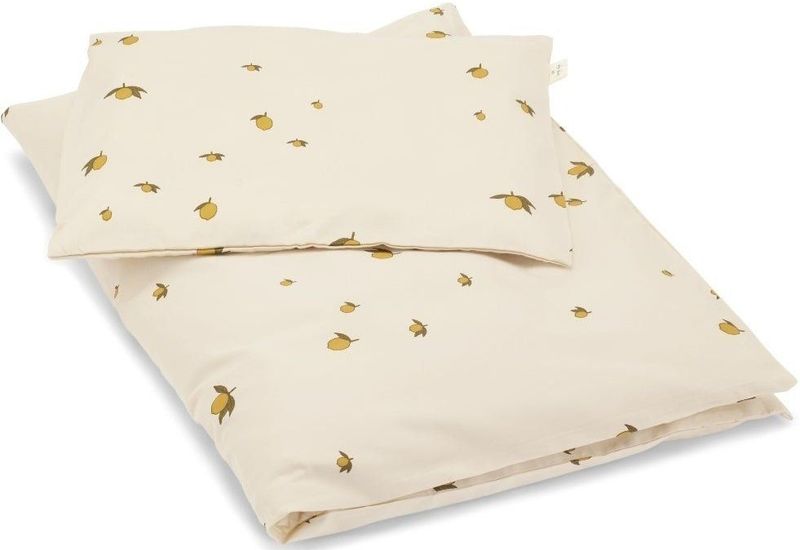 Konges Sløjd - Dekbedovertrek - Lemon - 140x200 cm - GOTS