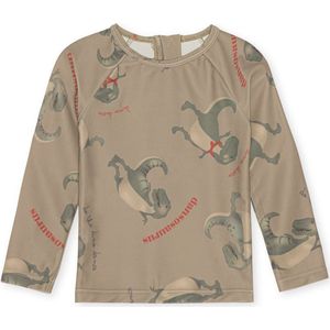 Konges Slojd - Aster - Zwemblouse - Blauw - UPF50+, 80% Gerecycled Polyester, CE-gemarkeerd