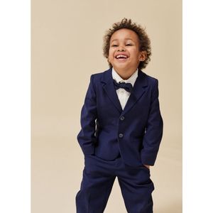 Konges Slojd - Festive Suit Blazer - Donkerblauw - Katoen