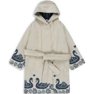 Konges Slojd - Terry Jacquard - Badjas - Beige - 100% Organisch Katoen