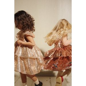 Konges Sløjd Baby Jurkje Starla Sequin Gold Blush