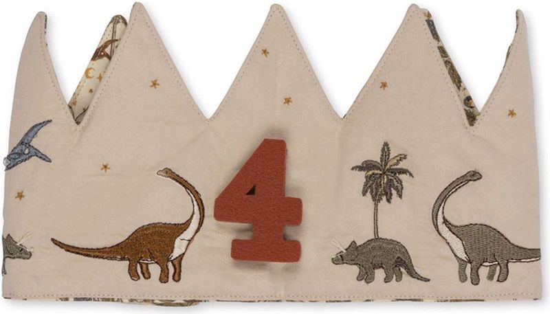 Konges Sløjd Verjaardagskroon 26x14 cm | Dino