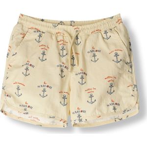 Konges Slojd Asnou Swim Shorts Zwemkleding Jongens - Beige - Maat 80