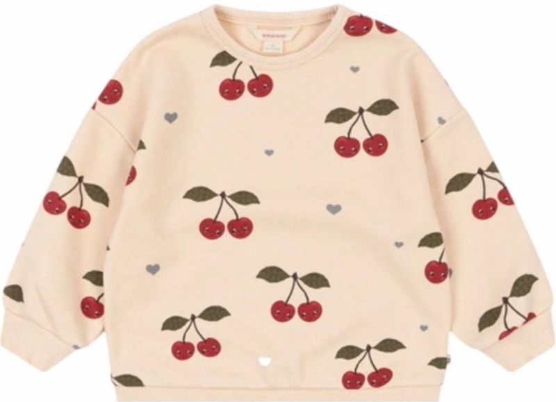 Trui Konges Sløjd Lou Sweatshirt Cherry Bestie-104