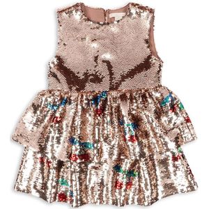 Konges Sløjd - Lulu Jurk - Feestelijke Glans - 100% Polyester