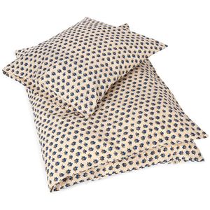 Konges Slojd - Junior Beddengoed - Piccoloblu - 100% Biologisch Katoen - Inclusief Dekbedovertrek en Kussensloop