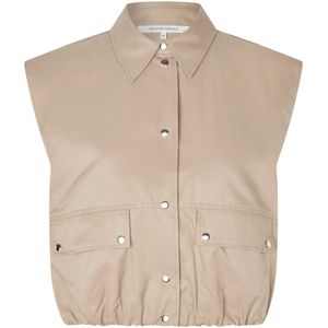 SECOND FEMALE Bodywarmer 'Merca'  beige