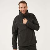 MASCOT - Drielaags Softshell Jack - Zwart - 61% Gerecycled Polyester