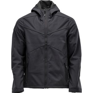 Soft Shell Jacke mit Kapuze Soft Shell Jacke Gr. 4XL, schwarz - Mascot