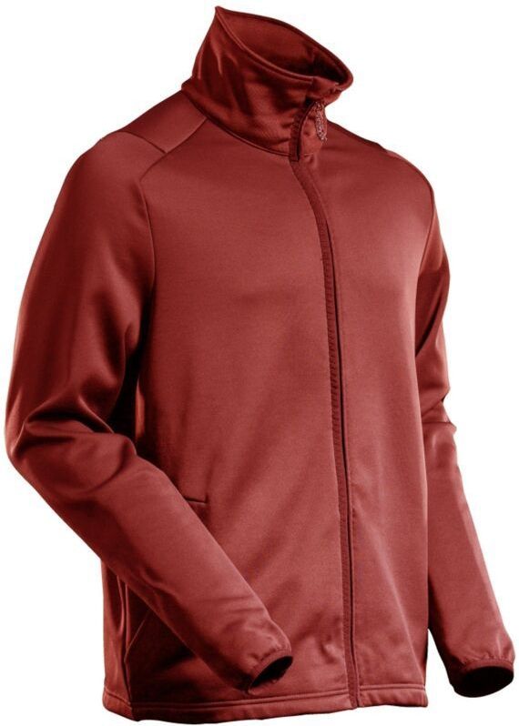 Mascot - Customized Fleecetrui - Herfstrood - 89% Gerecycled Polyester - Rits