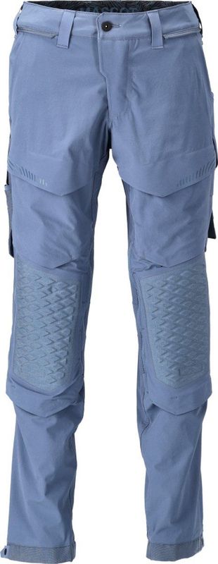 Mascot - Customized 22279 - Werkbroek - Lichtblauw - Ergonomisch Ontwerp, Waterafstotend, CORDURA® Kniezakken