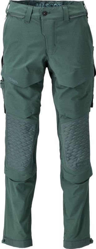 Mascot Customized Broek met kniezakken 22279-605 - Bosgroen